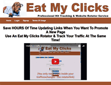 Tablet Screenshot of eatmyclicks.com